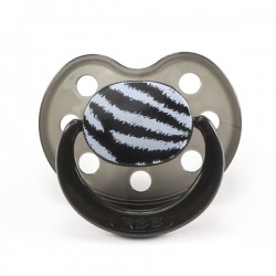 Rоck Star Baby Zebra силиконов биберон